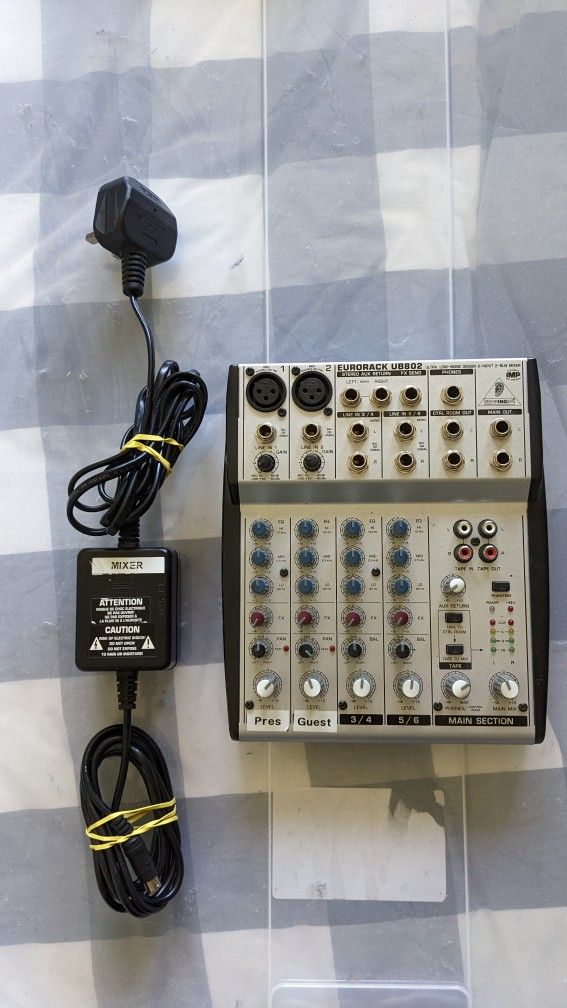 Behringer Eurorack UB802 Mixer for Sale in Seattle, WA OfferUp