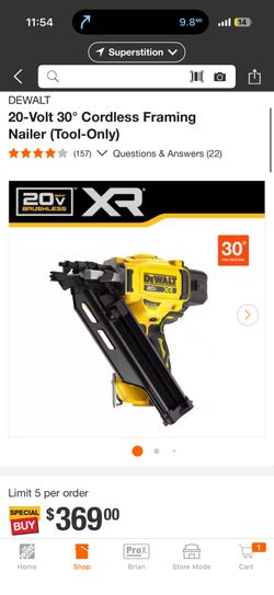 Dewalt Framing Nailer