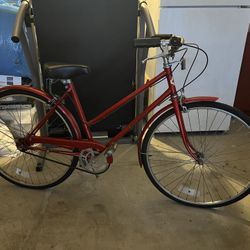 Vintage Free Spirit Red Bike 