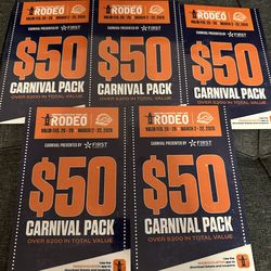 Houston Rodeo Carnival Packs
