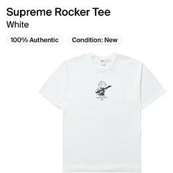 Supreme Rocker Tee
White Size Large