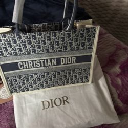 Christian Dior book tote 