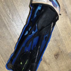 OceanWays SeaDart Snorkeling Fins – Medium (7–10) Blue