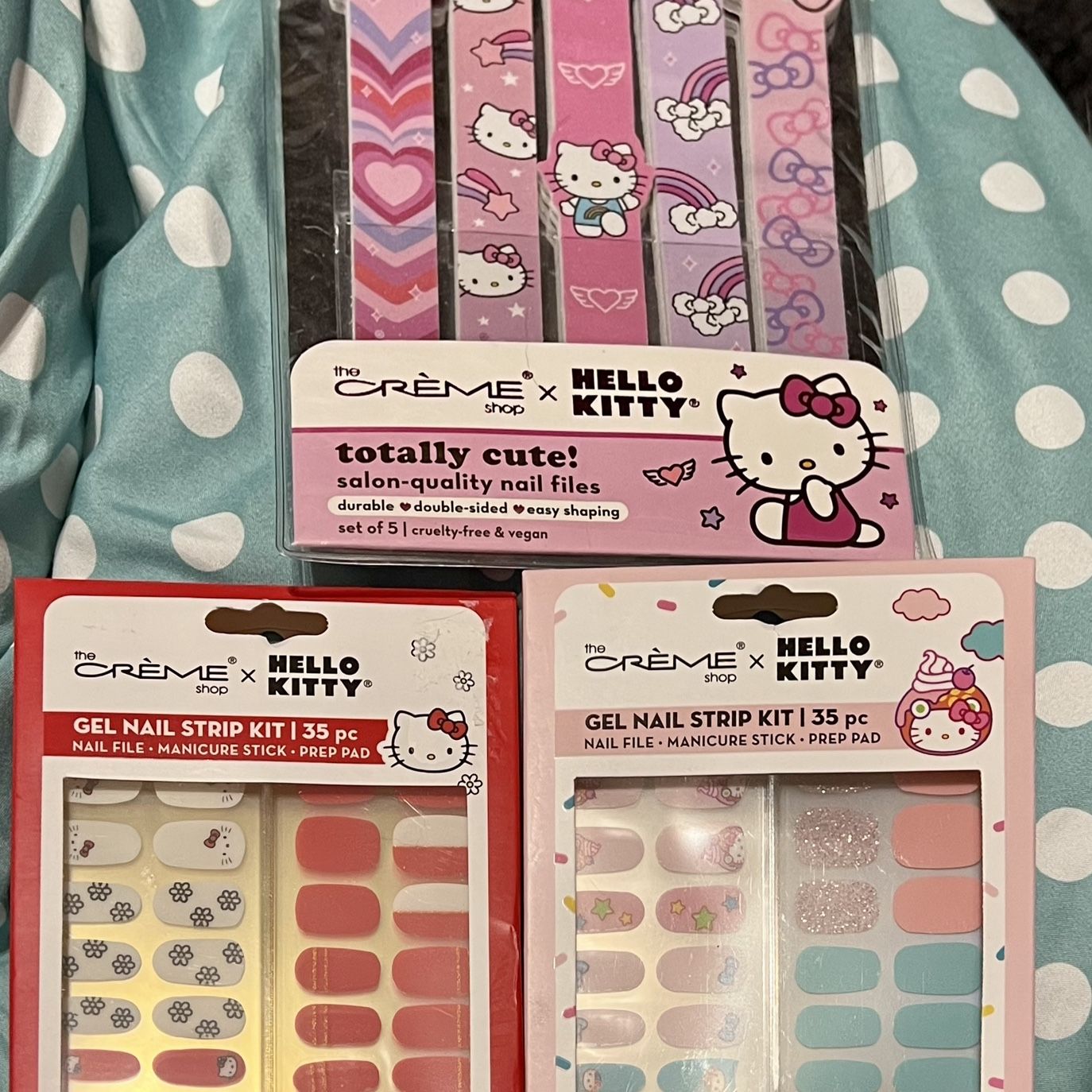 Hello Kitty Gel Nail Strips Kit - Sweetie Sprinkles