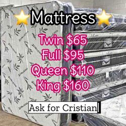 New Mattresses  Twin mattress Full mattress Queen mattress  King mattress  Colchones nuevos  Beds 