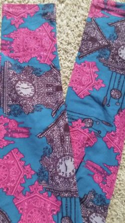 New!! Lularoe cuckoo clock leggings