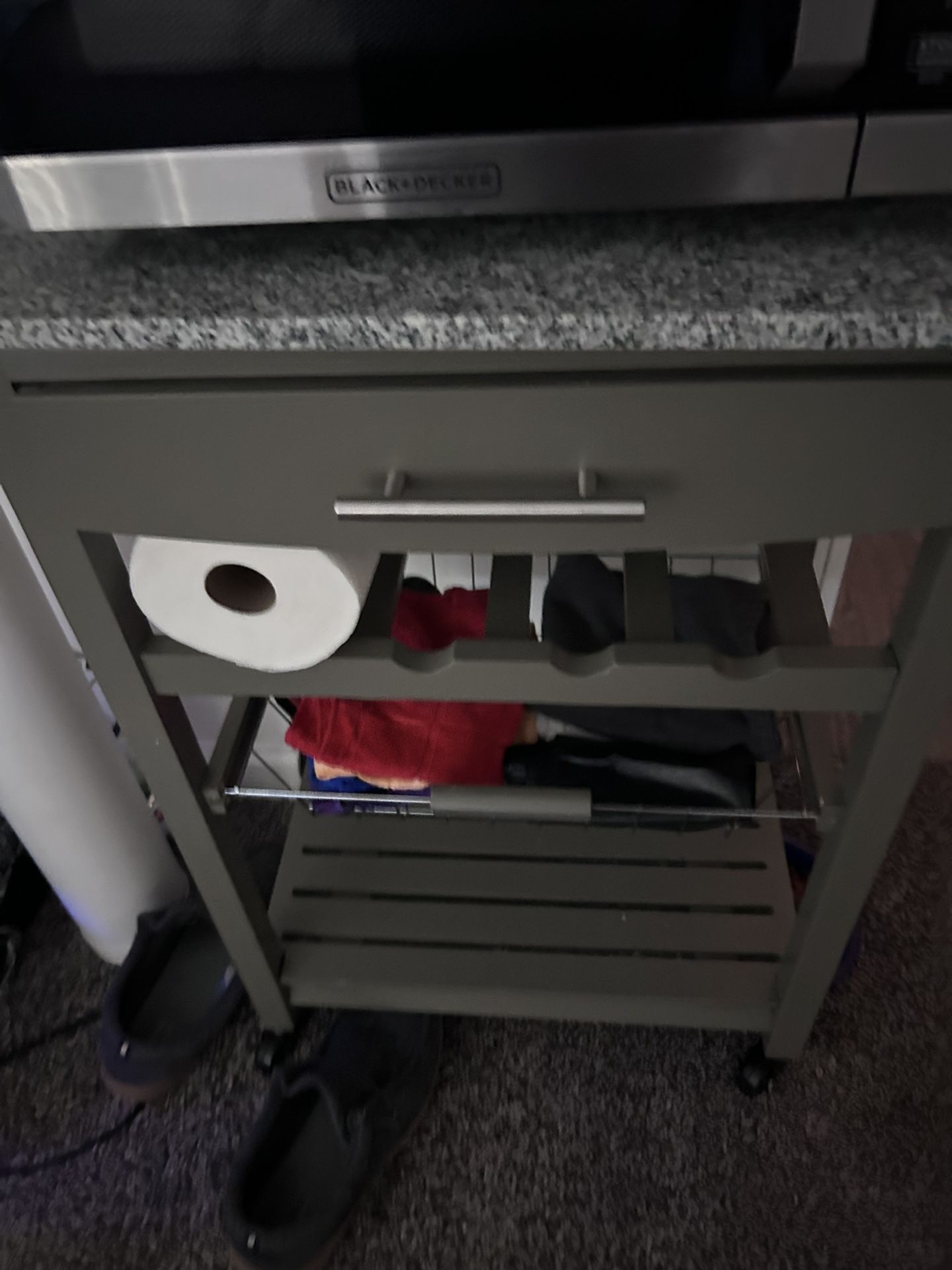 Microwave Cart