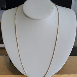 Box Link Chain 14k