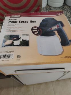Electric paint spray gun