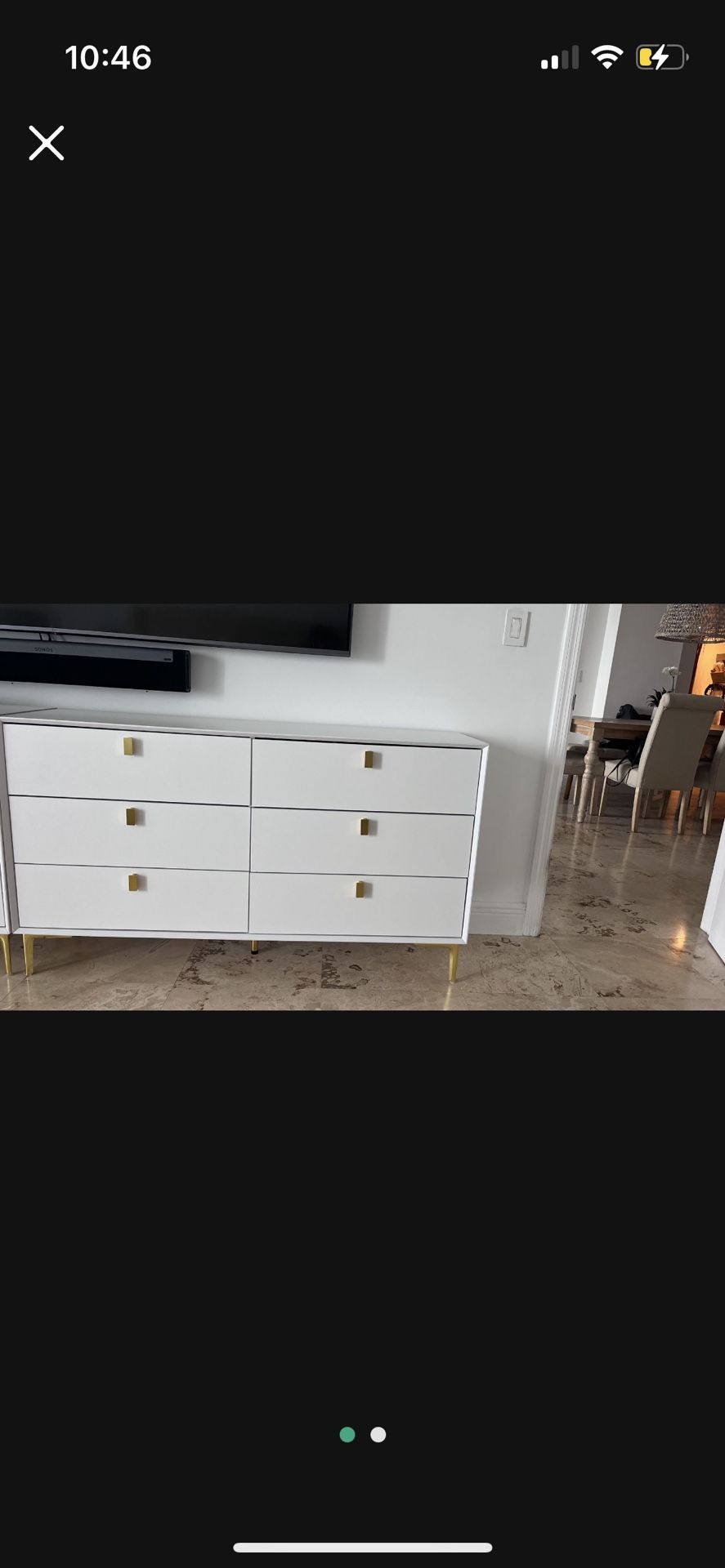 White Dresser 