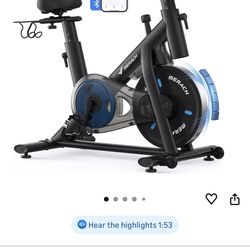 MERACH Magnetic Exercise Bike — Like New!