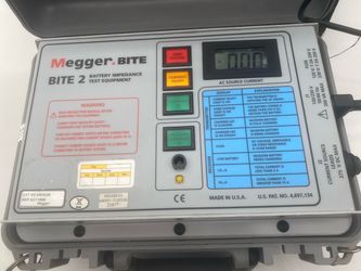 Megger Bite 2 Battery Impedance Analyzer Texter