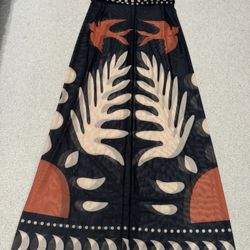 Mesh Coverup Maxi Skirt