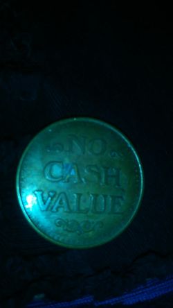 Antique Car Wash Token