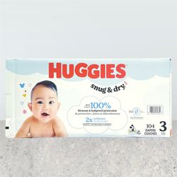 Huggies Snug & Dry Baby Diapers Size 3