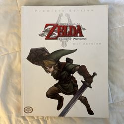 The Legend Of Zelda: Twilight Princess Wii Version Premier Edition Strategy Guide