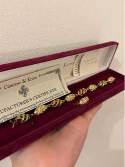Camrose & Kross Vintage Multicolor Crystal Bracelet