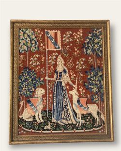 Vintage Needlepoint Tapestry 