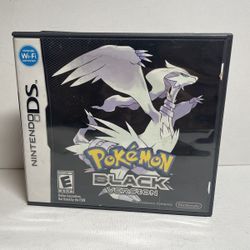 Pokemon: Black Version (Nintendo DS, 2011) Authentic Cart no manual Tested OEM

