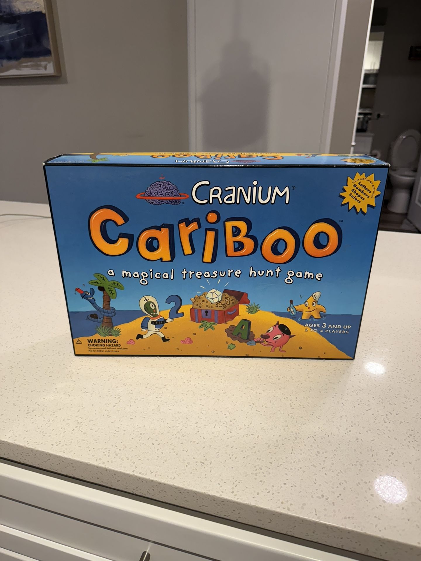 Cranium cariboo Board game-Magical treasure hunt