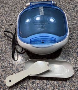 New George Foreman Champ Grill With Bun Warmer