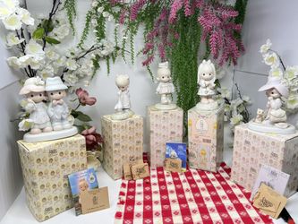 Vintage Precious Moments & Jonathan & David Figurines – Adorable Collectibles P45-P49