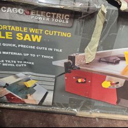 Chicago Electric Power Tools Tile Saw