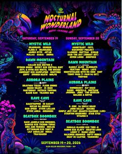 2DAY Nocturnal VIP band