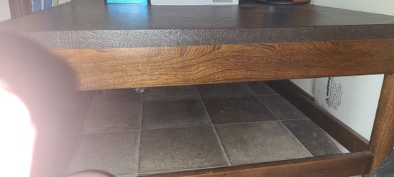 Mahogany Top Coffee Table
