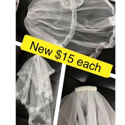 Veil, Velum, Velo, Ceiling $15 Each/ Velos Blancos $15 Cada Uno