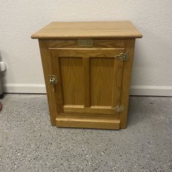 White Clad End Table