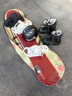 Burton T6 snowboard complete