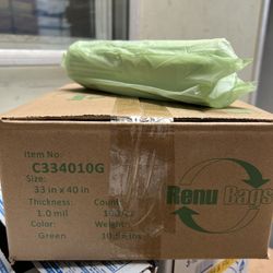 Compostable Garbage Bags 100 Pieces 