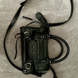 Retro Solid Boston Bag 