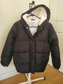Fleece lined hooded coat Old Navy