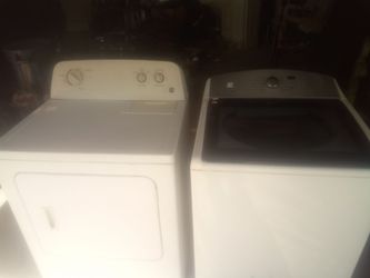Kenmore washer and dryer