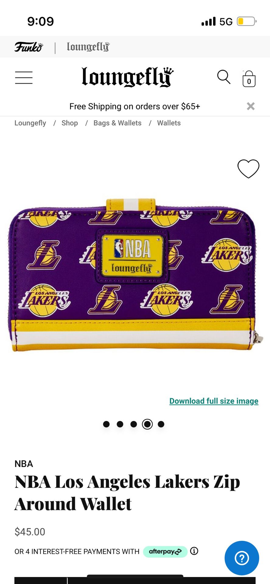 Loungefly La Lakers Wallet