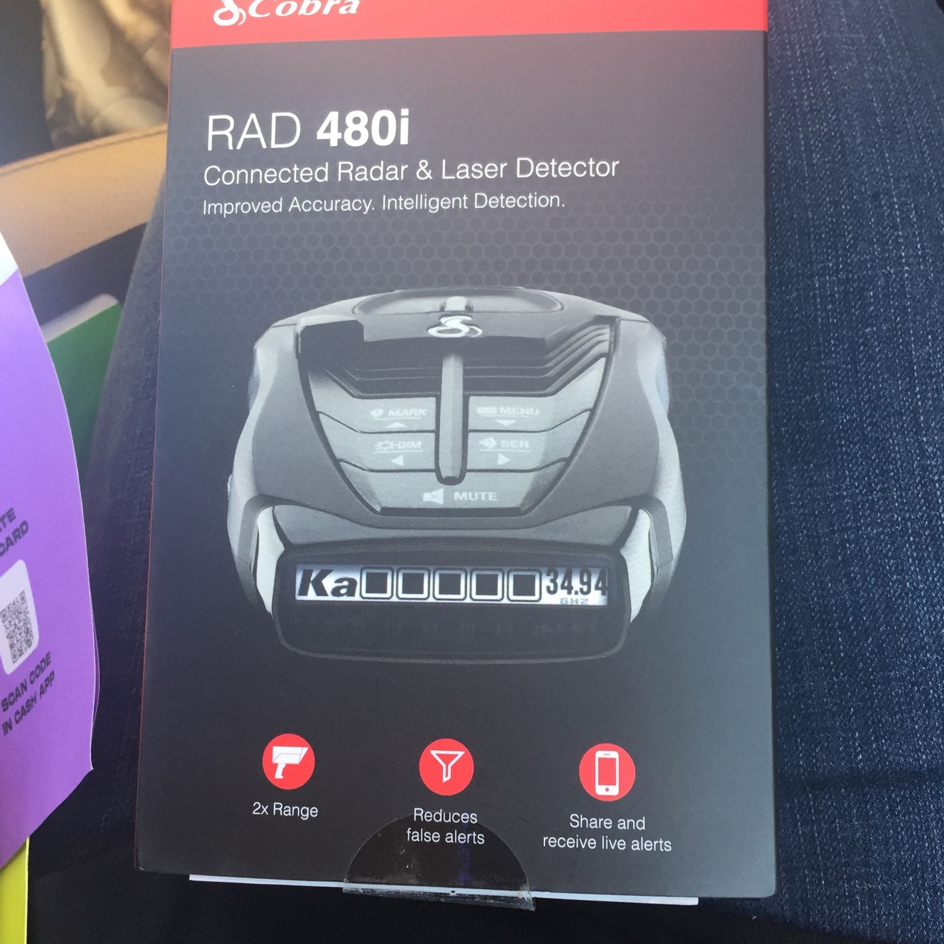Connected Radar And Laser Detector