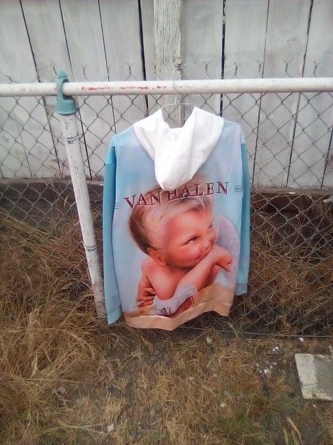 Van Halen 1984 Album Zip Sweater Hoodie XL Extra Large 