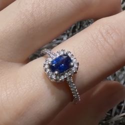 Ceylon Blue Sapphire Ring