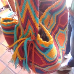 Indian bag, Mochila Tula, 100% Hand Made!