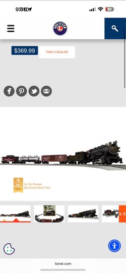 Lionel Pennsylvania Flyer Train Set