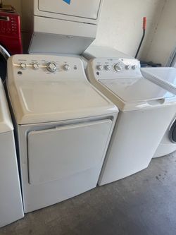 Used GE Washer and Gas Dryer Top Load