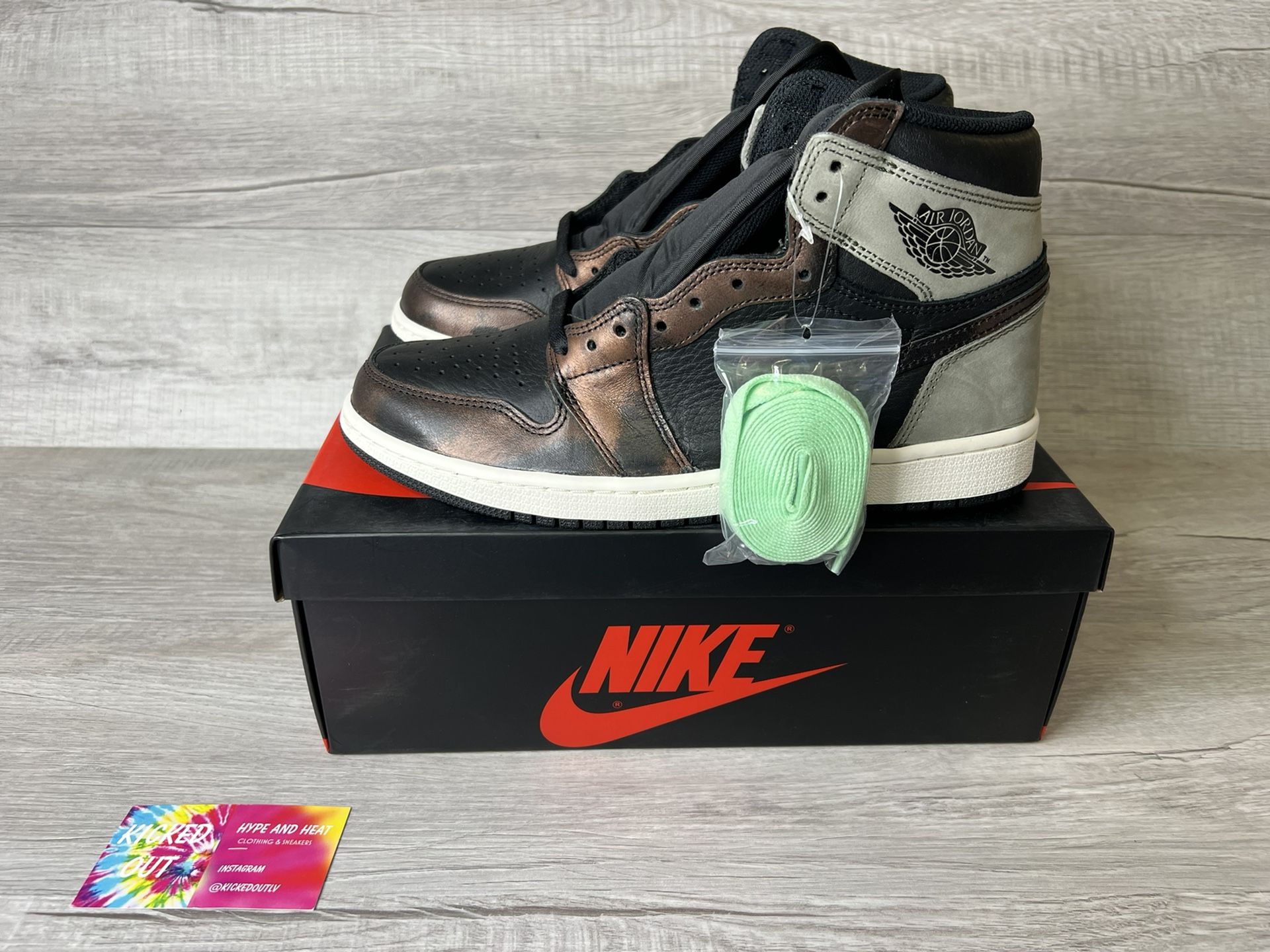 *NEW* Nike Air Jordan 1 “Patina Light Rust ” Size 9.5 Men  Shoes