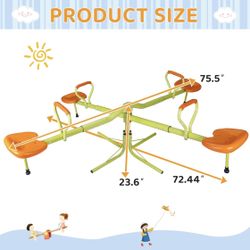 kids outdoor seesaw toy 