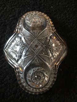 Crystal dish