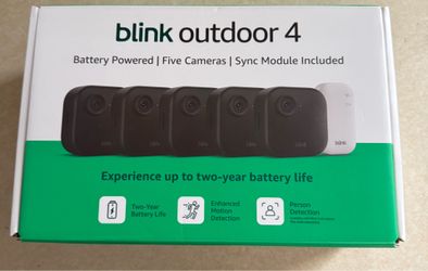 Blink outdoor 4 5 camera system battery powered