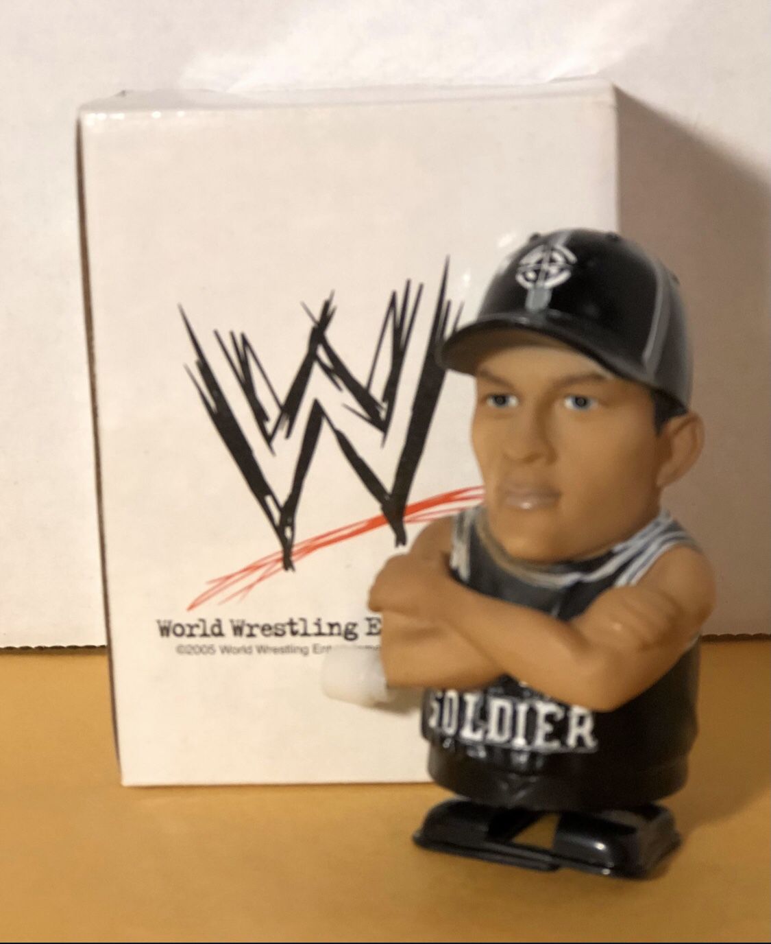 CENA! John Cena, Rare Collectible WWE, Hand-Painted, (wind-up figurine) NEW