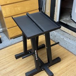Titan Fitness Dumbbell Plate Holder