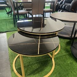 Round Coffee Table / Mesa de centro redonda